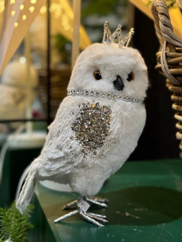 Decoration Owl the queen