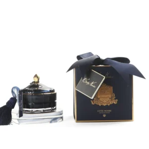 Art Deco Candle - Navy & Gold - Eau de Vie