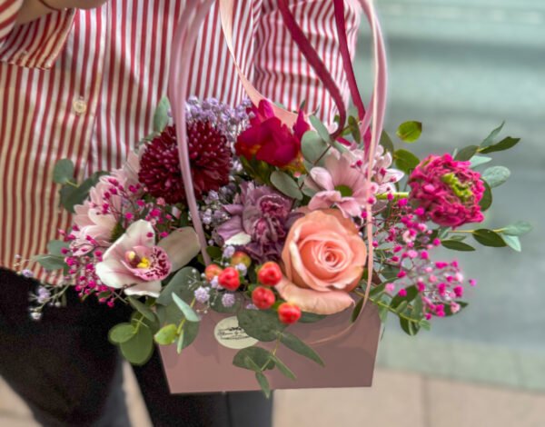 "Violet" Flower Basket - Image 7