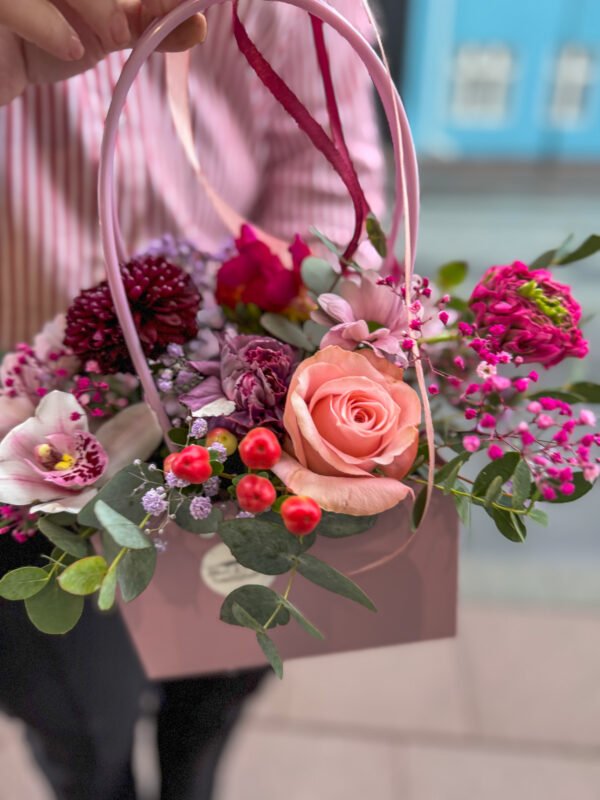 "Violet" Flower Basket - Image 6