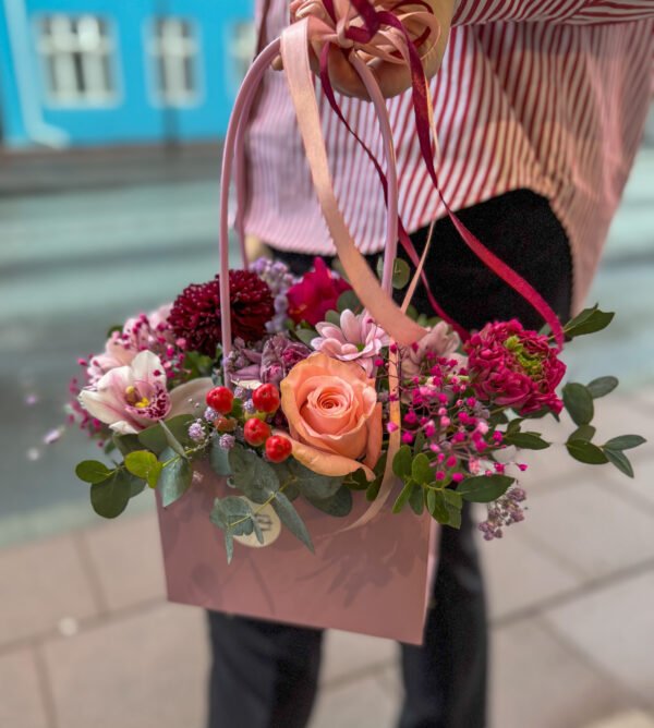 "Violet" Flower Basket - Image 2