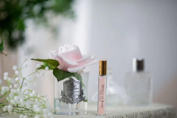Cote Noire Perfumed Natural Touch Single Rose - Clear - French Pink - Image 2