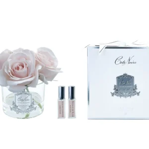 Cote Noire Perfumed Natural Touch 5 Roses - Clear - French Pink