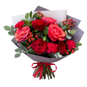 love in bloom bouquet m flowers in iceland valentines day