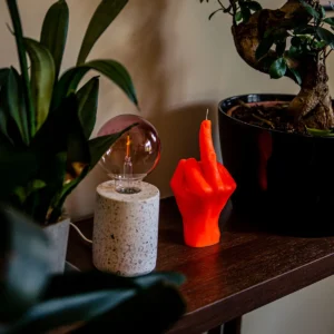 Candle "F*ck You" (Neon Orange)