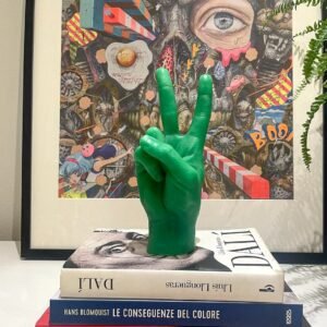 Candle "Peace" (Green)
