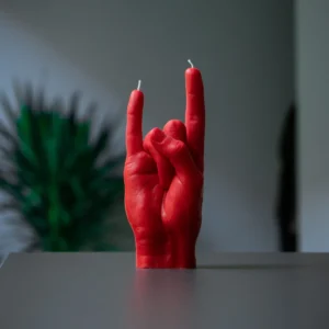 Candle "You Rock" (Red)