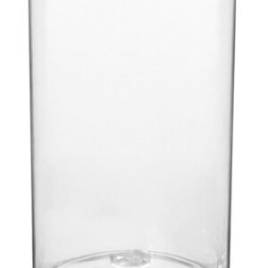 Glass cylinder on 3legs d15;h33cm