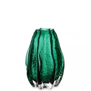 Glass Vase W: 14.5 cm H: 21 cm L: 14.5 cm